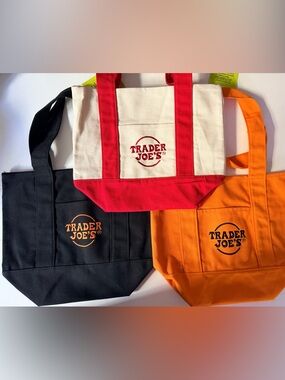 Trader Joe's Canvas Tote Bags